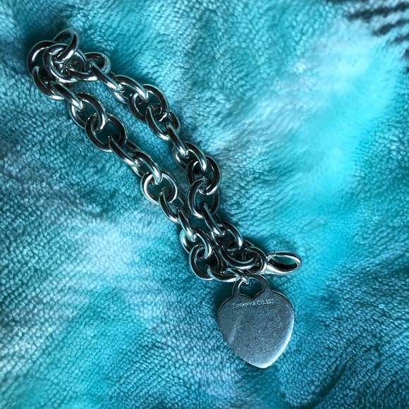 Tiffany & Co Bracelet Heart Tag Sterling Silver